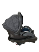 secondhand Evenflo LiteMax DLX Infant Car Seat with SafeZone Load Leg Base, Sawyer, 2022