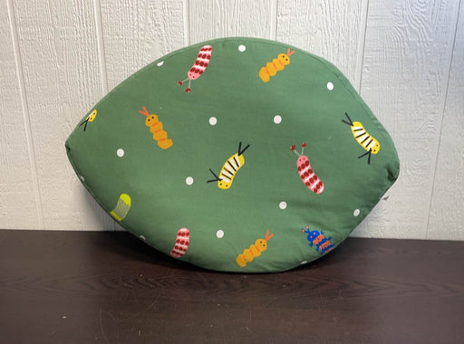 used Target Christian Robinson Caterpillar Leaf Floor Pillow