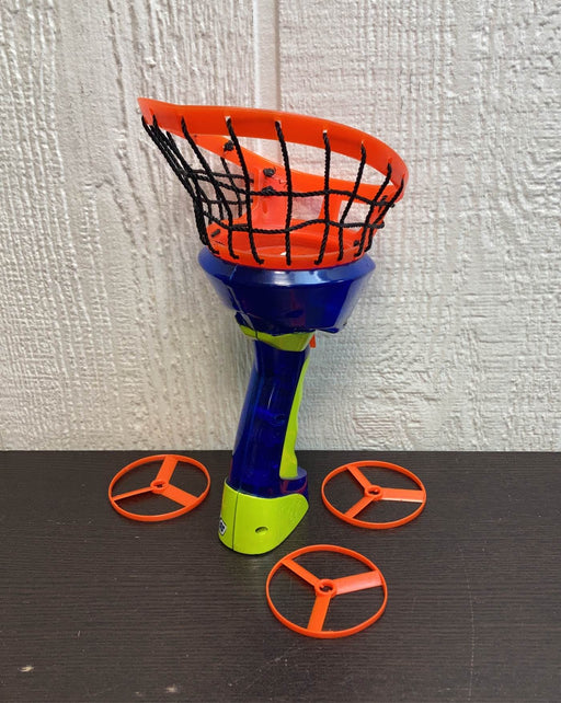 secondhand Zoom-O Flying Disc Launcher With Catch Net