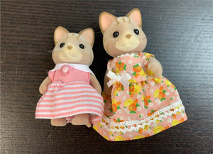 Calico critters sandy top cat family