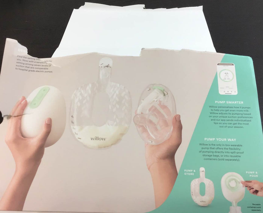 Willow Wearable Breast Pump, Gen 3