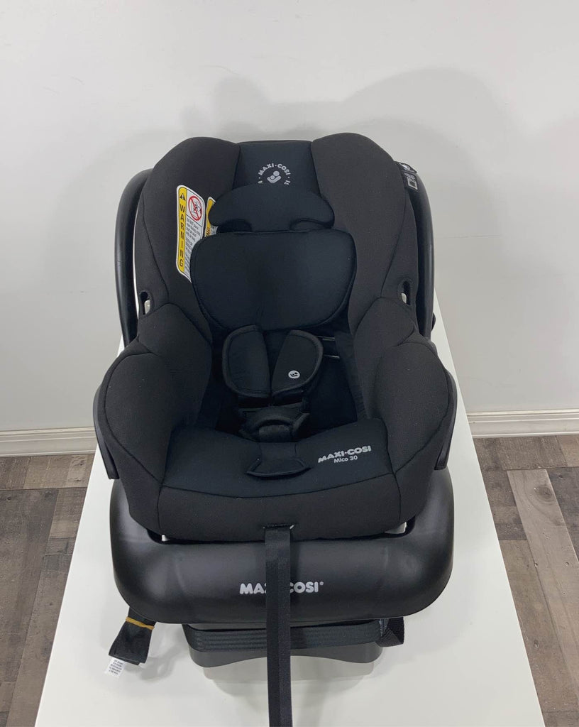 MaxiCosi Mico 30 Infant Car Seat, 2021, Midnight Black
