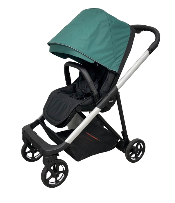 used Thule Shine Stroller, 2023, Aluminum, Mallard Green