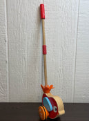 secondhand Hape Lilly Musical Push Along