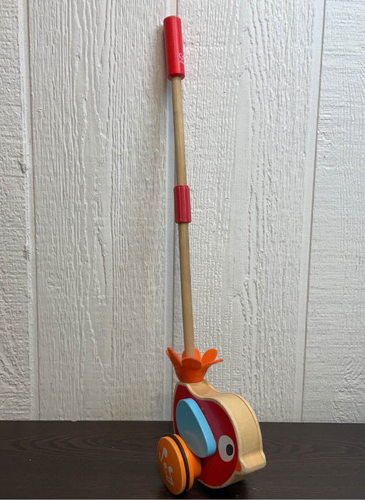 secondhand Hape Lilly Musical Push Along