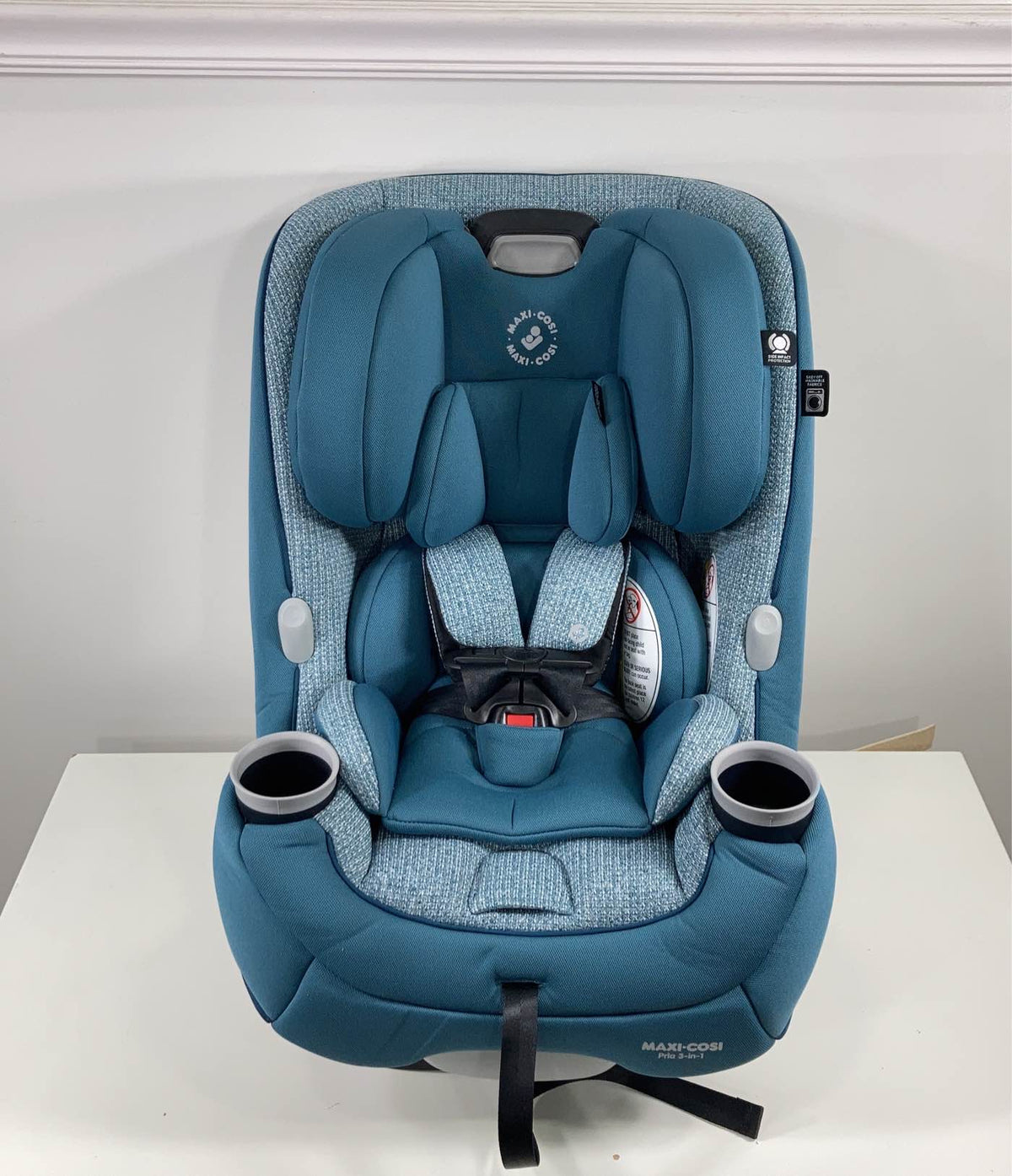 maxi-cosi 3-in-1 Maxi-Cosi Pria 3-in-1 Convertible Car Seat, Deep Teal Sweater, 2021