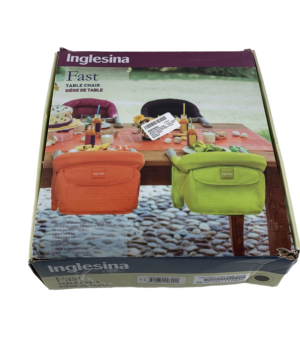 Shop Inglesina Fast Table Chair, Black at GoodBuy Gear