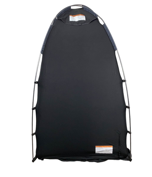 secondhand SlumberPod 3.0 Sleep Canopy, Black with Grey Accents