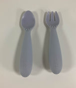 Shop ezpz Mini Utensils, Pewter at GoodBuy Gear