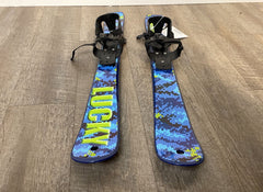 secondhand Lucky Bums Kids Beginner Skis