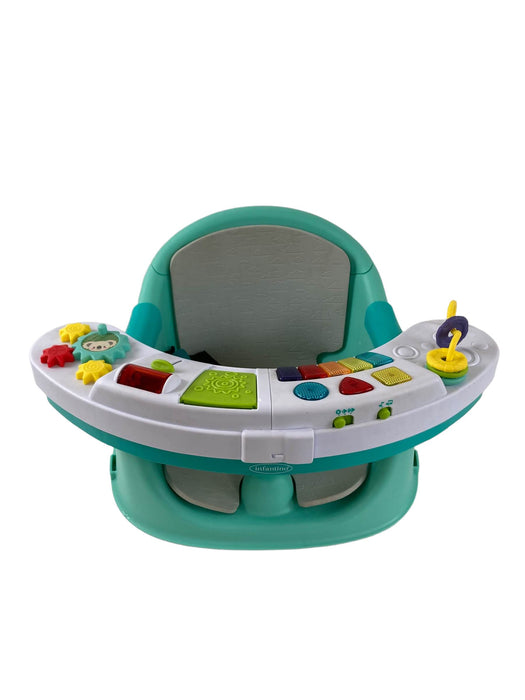 secondhand Infantino Music & Lights 3-in-1 Discovery Booster, Green