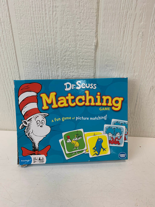 used Dr. Seuss Matching Game