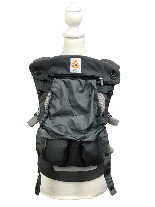 secondhand Ergobaby 360 All Positions Cool Air Mesh Baby Carrier, Carbon Grey