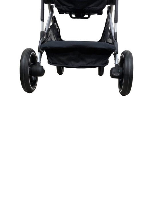 Cybex Gazelle S Modular Stroller, Silver Frame, Moon Black, 2023