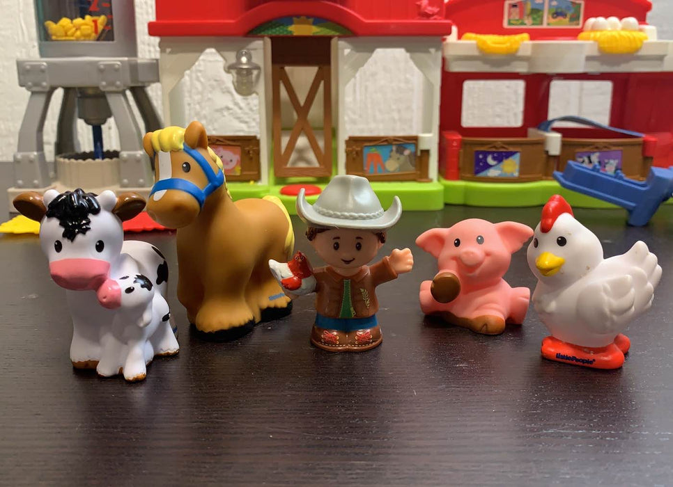 secondhand Fisher Price Little People Caring For Animals Farm