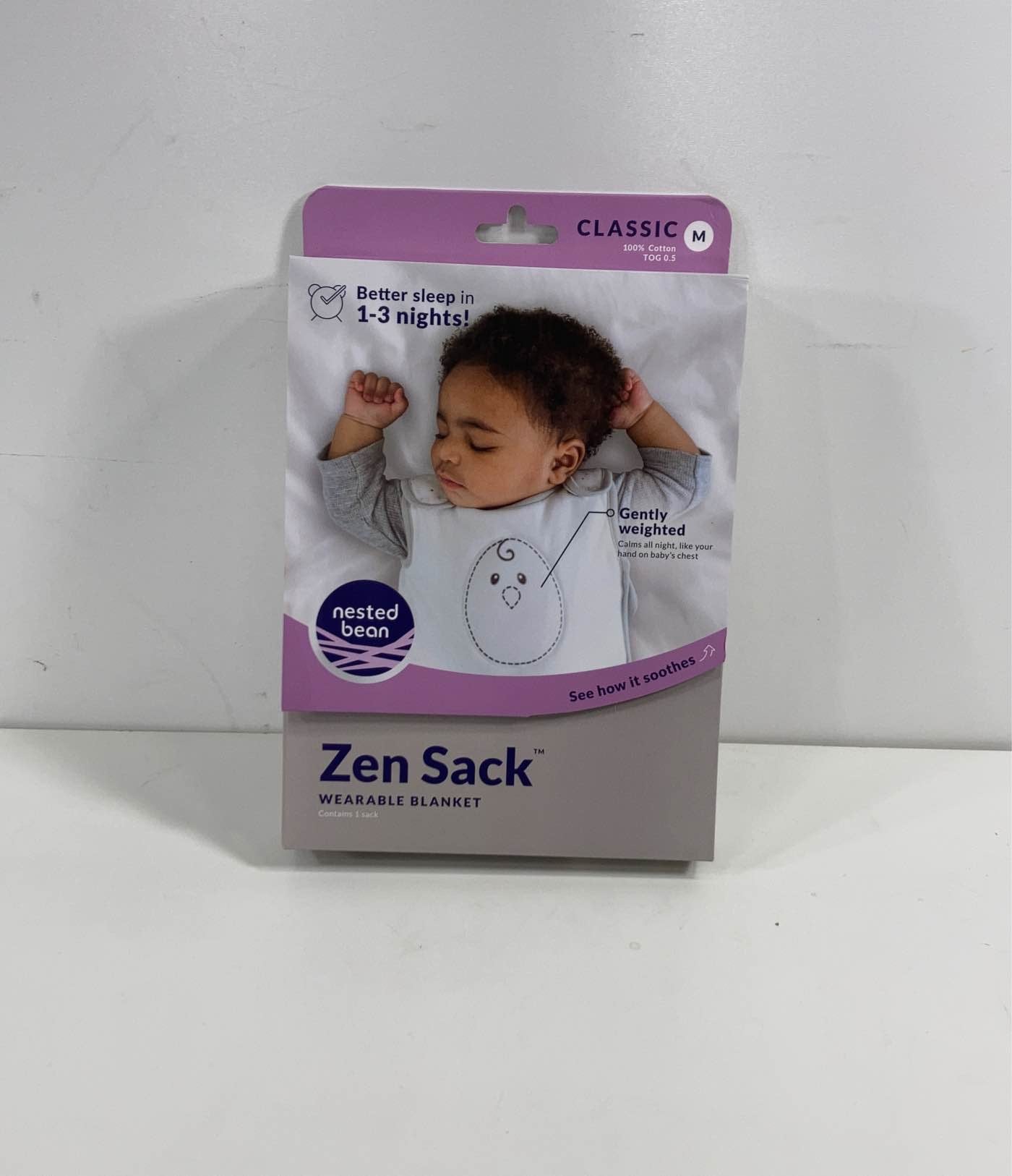 Sleep sack cheap with weighted chest