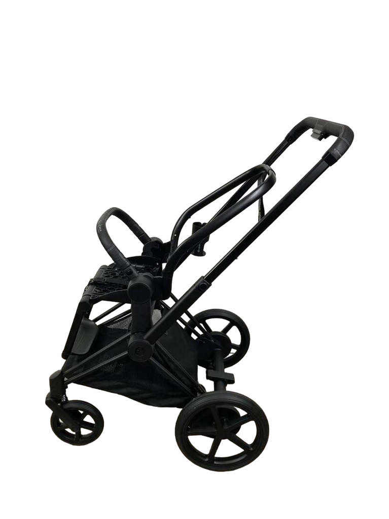 Cybex E-PRIAM Stroller Frame Only, 2019, Matt Black