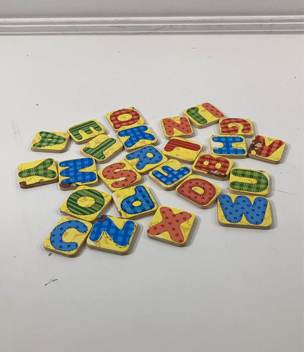 used RoseArt Curious George Alphabet Puzzle