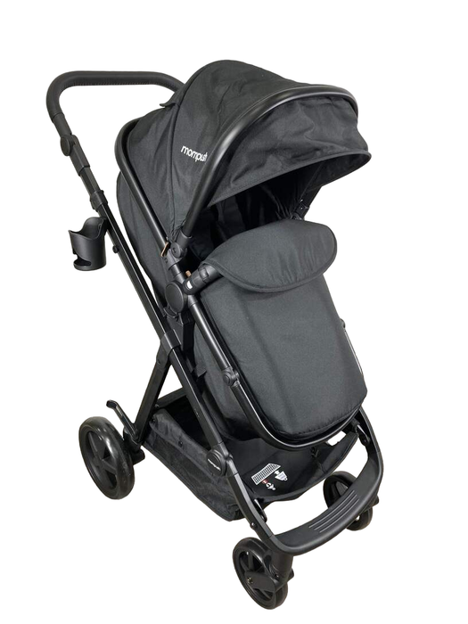 used Mompush Meteor 2 Stroller, Black, 2022