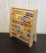 used Hape Wooden Alphabet Abacus