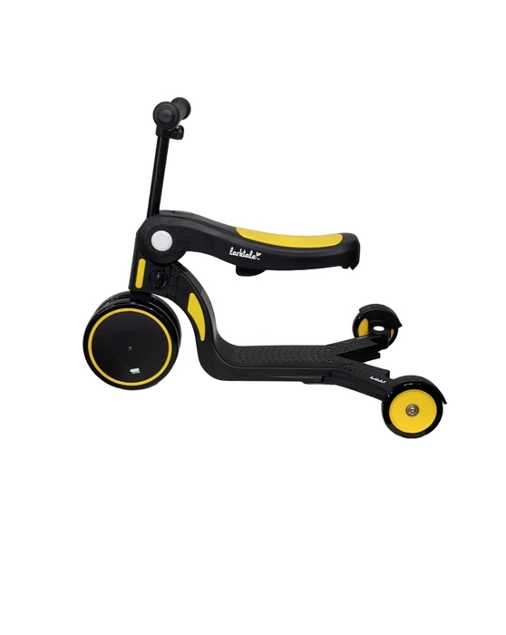 Shop Larktale Scoobi 5-in-1 Scooter, Clovelly (Yellow/Black) at GoodBuy Gear