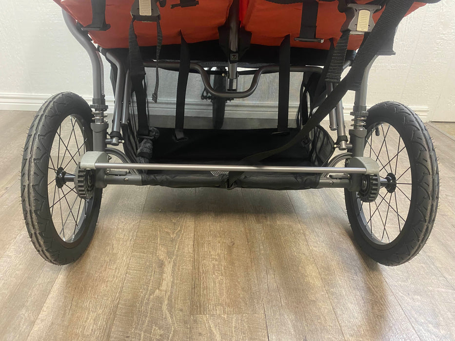 used Joovy Zoom X2 Double Jogging Stroller