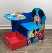 used Delta Children Chair Desk with Storage Bin, Mickey Mouse