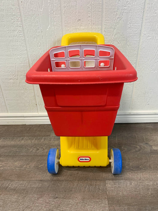 secondhand Little Tikes Shopping Cart