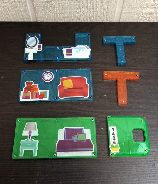 secondhand Magnetic Tile Set