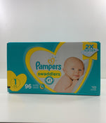 used Pampers Swaddlers Diapers