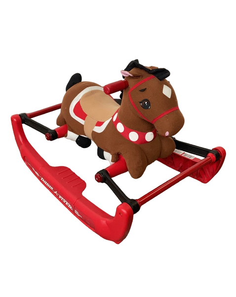 Radio Flyer Soft Rock Bounce Pony With Sounds