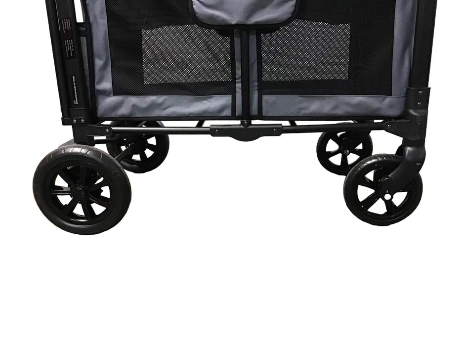 used Wonderfold W2 Original Multifunctional Double Stroller Wagon, 2021, Grey