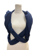 secondhand Moby Wrap Baby Carrier, Midnight