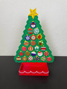 used Melissa & Doug Countdown To Christmas Wooden Advent Calendar