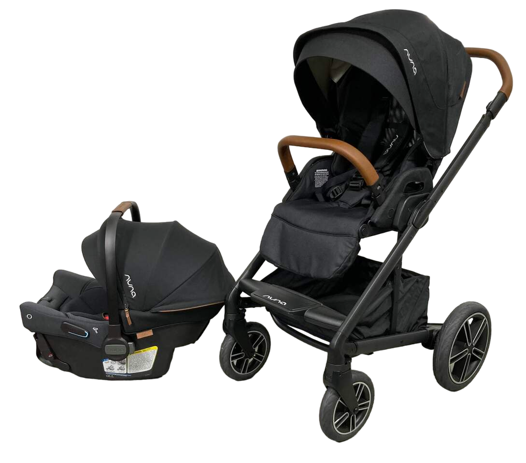 Nuna Mixx Next + Pipa Urbn Travel System, Caviar, 2023