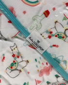 secondhand LouLou Lollipop Hooded Towel Set, Llama