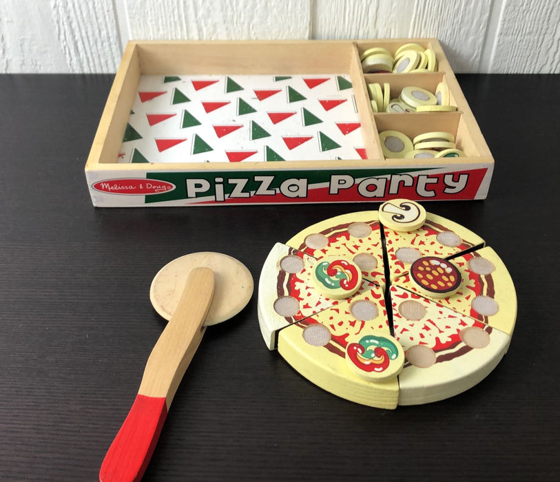 used Melissa & Doug Pizza Party Play Set