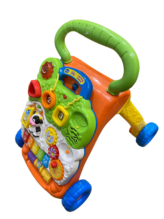 Shop VTech Sit-To-Stand Learning Walker, Orange at GoodBuy Gear
