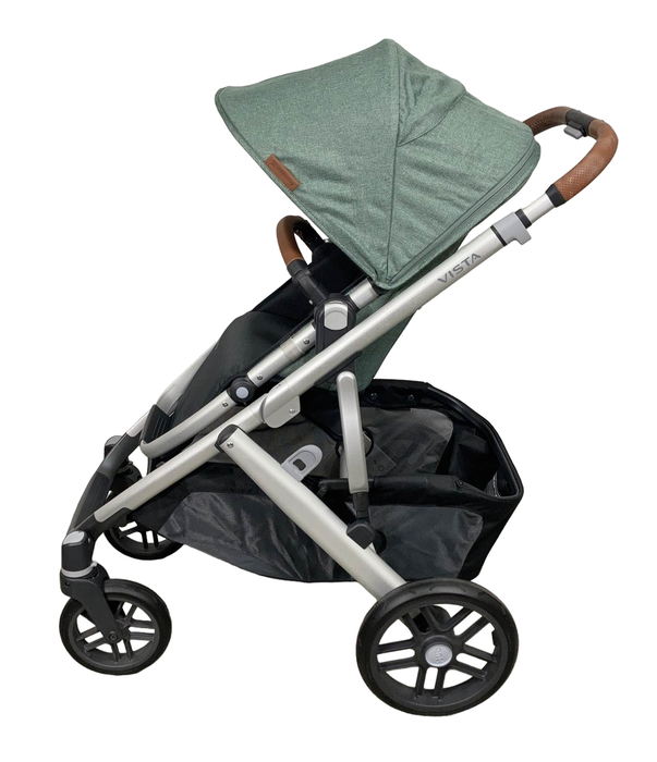 secondhand UPPAbaby VISTA V2 Stroller, 2021, Emmett (Green Melange)