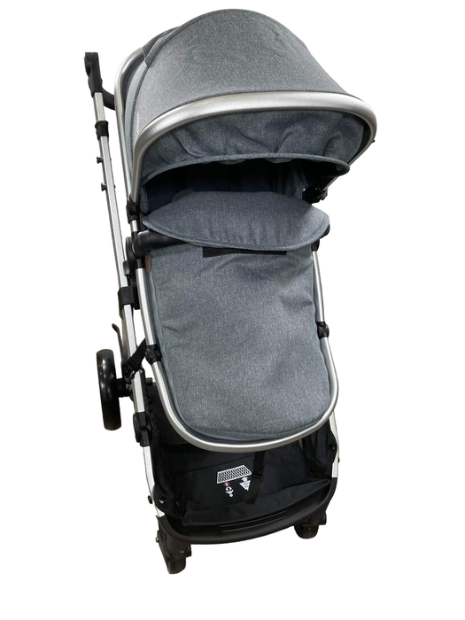 used Mompush Meteor 2 Stroller, 2022, Gray