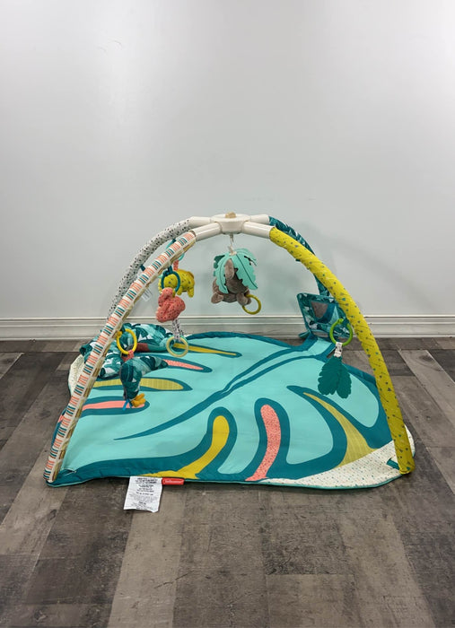 Shop Infantino 4-in-1 Deluxe Twist & Fold Activity Gym & Play Mat, Tropical at GoodBuy Gear