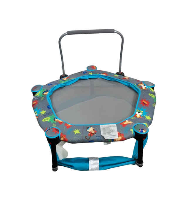 secondhand Okiedog 3-in-1 Foldable Mini Toddler Trampoline