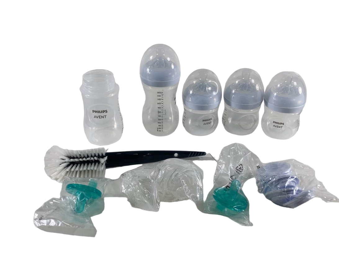 Philips Avent Natural Baby Bottle Newborn Starter Gift Set - Clear