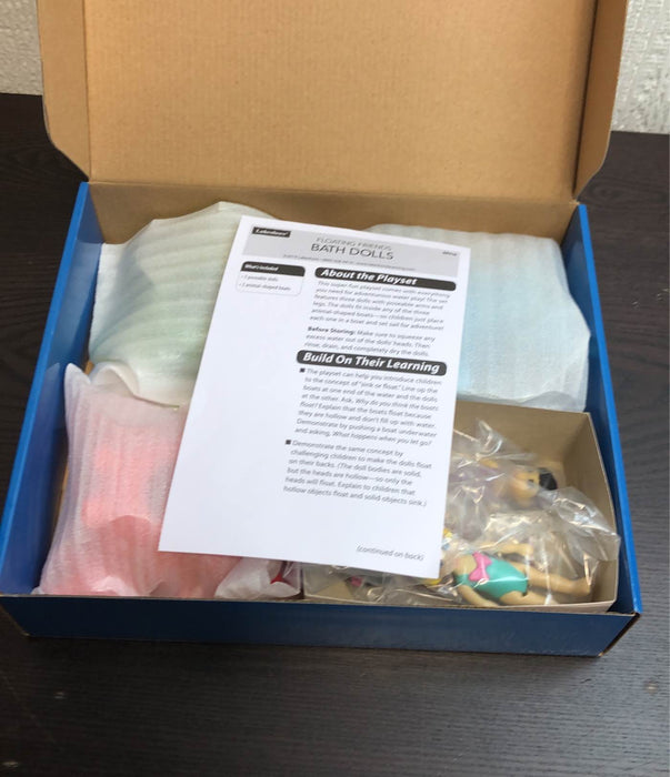 secondhand Lakeshore Floating Friends Bath Dolls