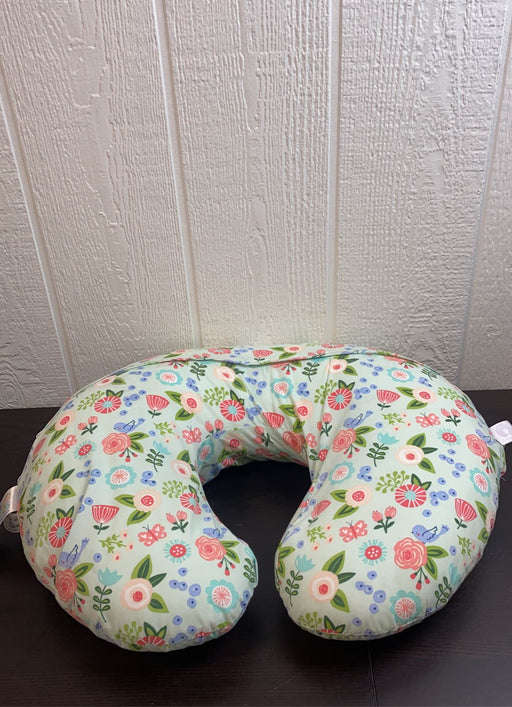 Shop Boppy Nursing and Infant Support Pillow, Blue Classic Fresh Flowers at GoodBuy Gear