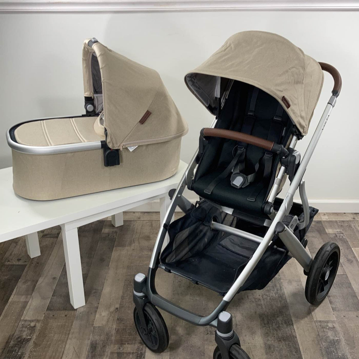 UPPAbaby VISTA V2 Stroller, 2020, Declan (Oat Melange)