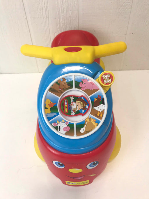 secondhand Fisher Price Little People See ‘n Say Farm Ride On