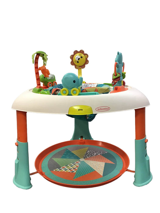 secondhand Infantino Sit, Spin, And Stand Entertainer Seat And Activity Table