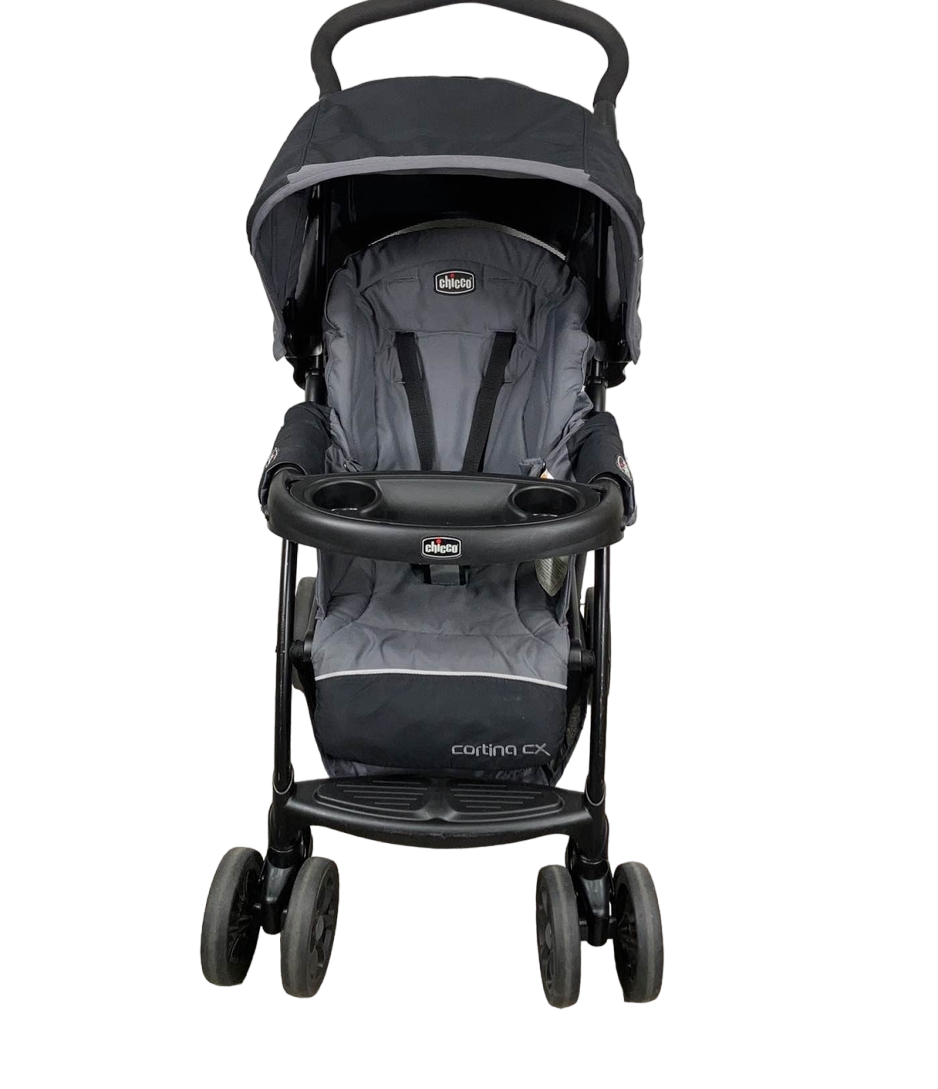 Chicco Cortina CX Travel System Stroller Iron 2019