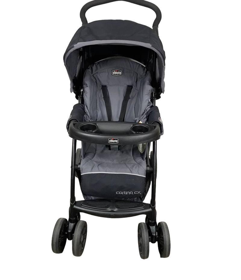 Chicco Cortina CX Travel System Stroller, Iron, 2019